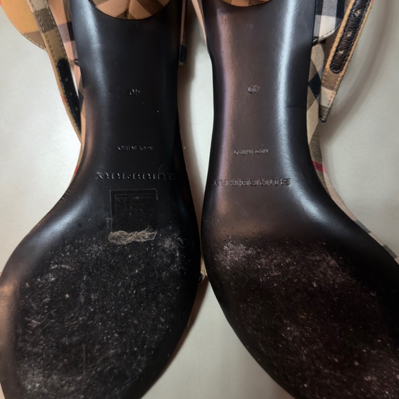 Burberry Women’s Hansel Ankle Strap Sandals Size 40 - Picture 9 of 9